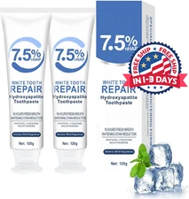 Pasta de dientes - Pastas dentales con hidroxiapatita 7,5% Protect pack 2PCS