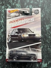 Hot wheels Mercedes-Benz 190E 2.5 - 16 Evo 11 Modern Classics on Real Riders NEW