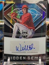 2020 WILLIAM HOLMES Panini Elite Extra Edition Hidden Gems Auto #HG-WH Angels 4T