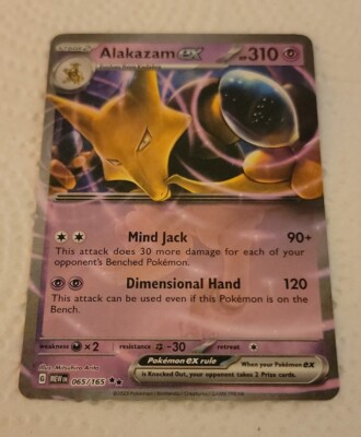 CARTE POKÉMON ALAKAZAM Ex 065/165 Pokémon 151 Neuve FR EV3.5 EUR 3,00 - Foto 9