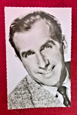 Tolle Star-Postkarte von ''Bruce Low (verst.)'', s/w-Bild-Karte, 14 x 9 cm