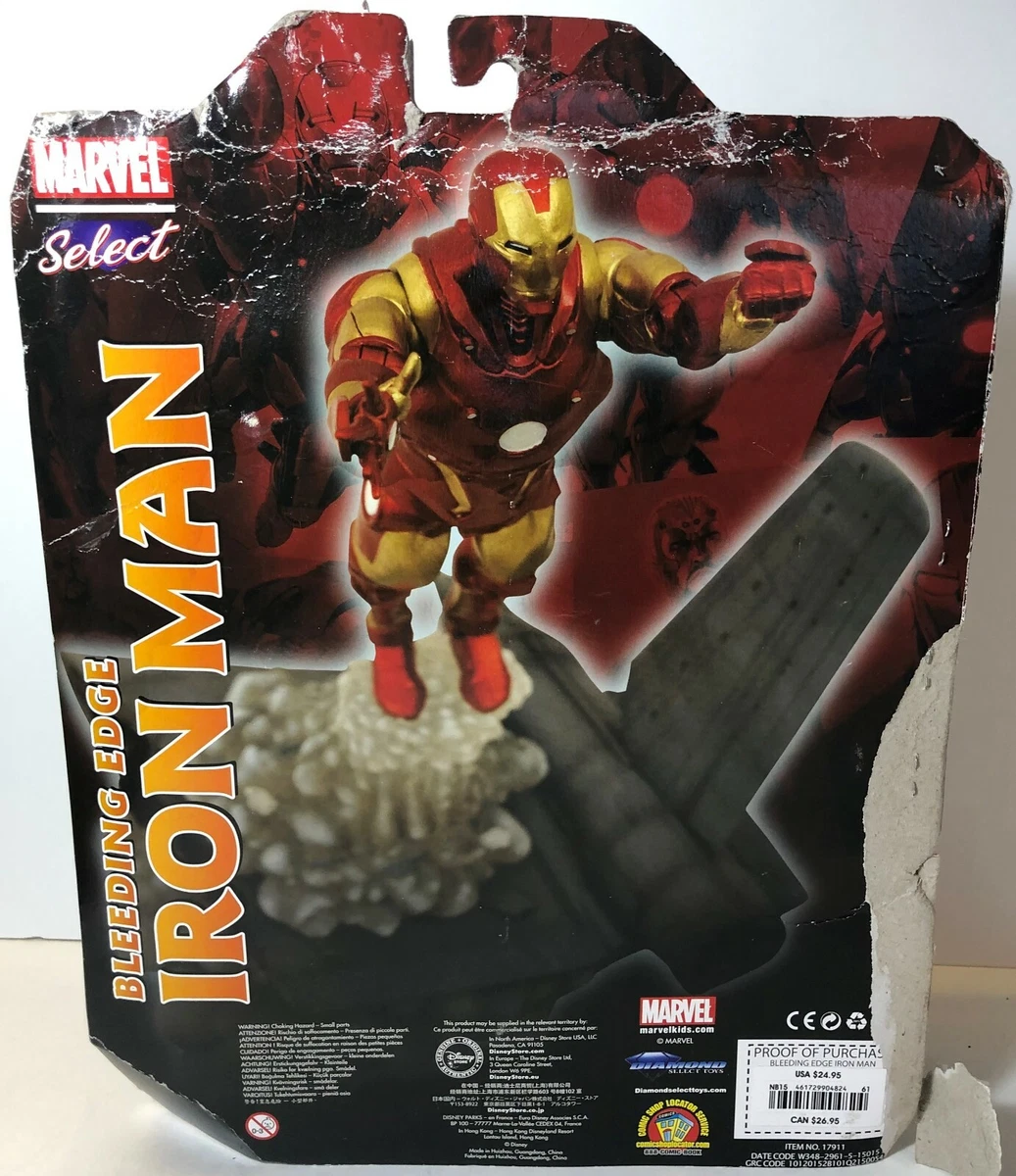Iron man sales bleeding edge figure
