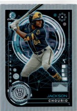 2024 Bowman Chrome A.I. #BAI-16 Jackson Chourio Milwaukee Brewers