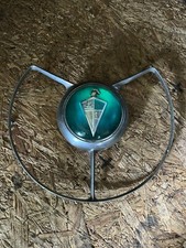 Hudson Hornet Steering Wheel Center Horn Button Very Nice
