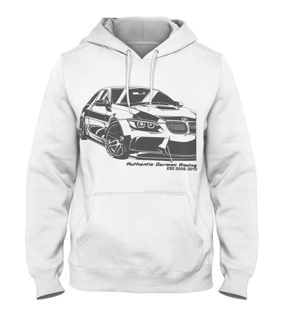 BMW M3 E92 Men's Grunge Style Driver's Hoodie #3196