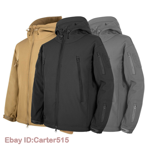 Mens Military Tactical Winter Jacket 