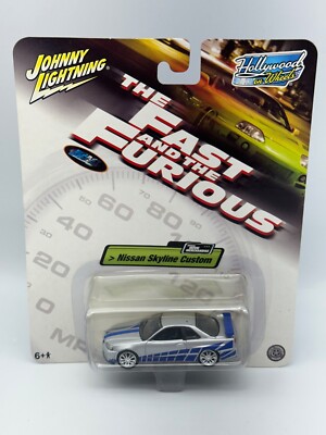 Johnny Lightning Hollywood Fast & Furious Nissan Skyline Custom, 1:64, NIB