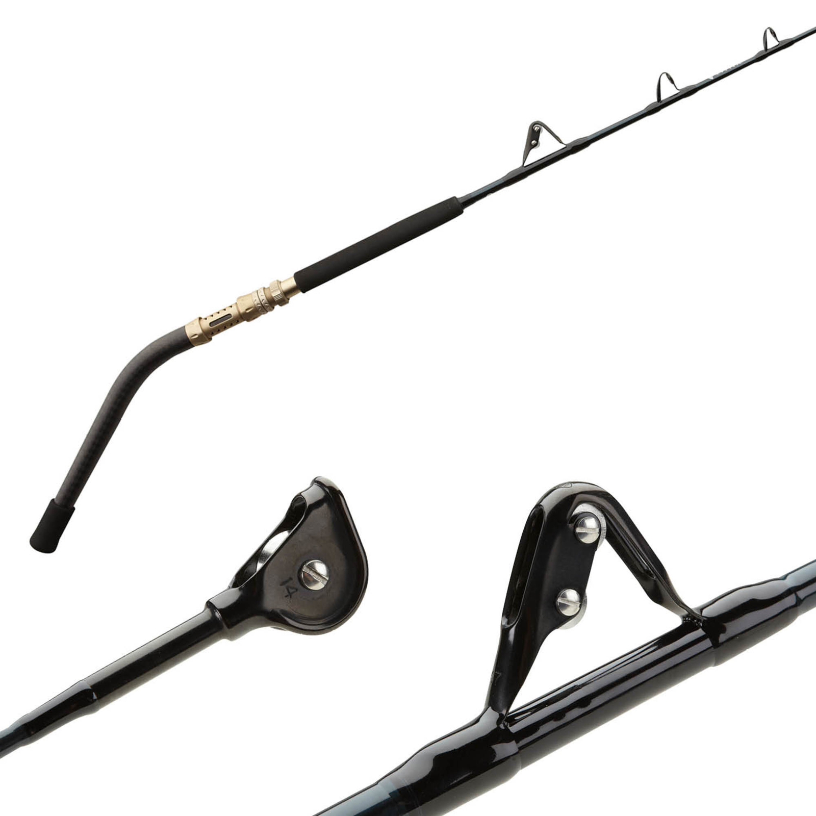 ПОДСТАВКА ДЛЯ ТРОЛЛИНГА Shimano TALLUS, Морская, для троллинга, 56, Сверхтяжелая, 1 шт...