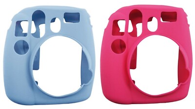 ATNY Instax Instant Camera Silicone Case - Pink or Blue NEW Free US Shipping