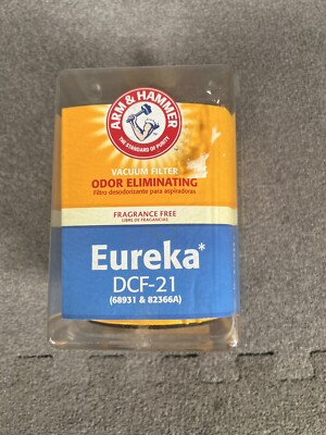 Arm & Hammer 64221D Eureka DCF-21 Vacuum Filter Odor Eliminating NEW