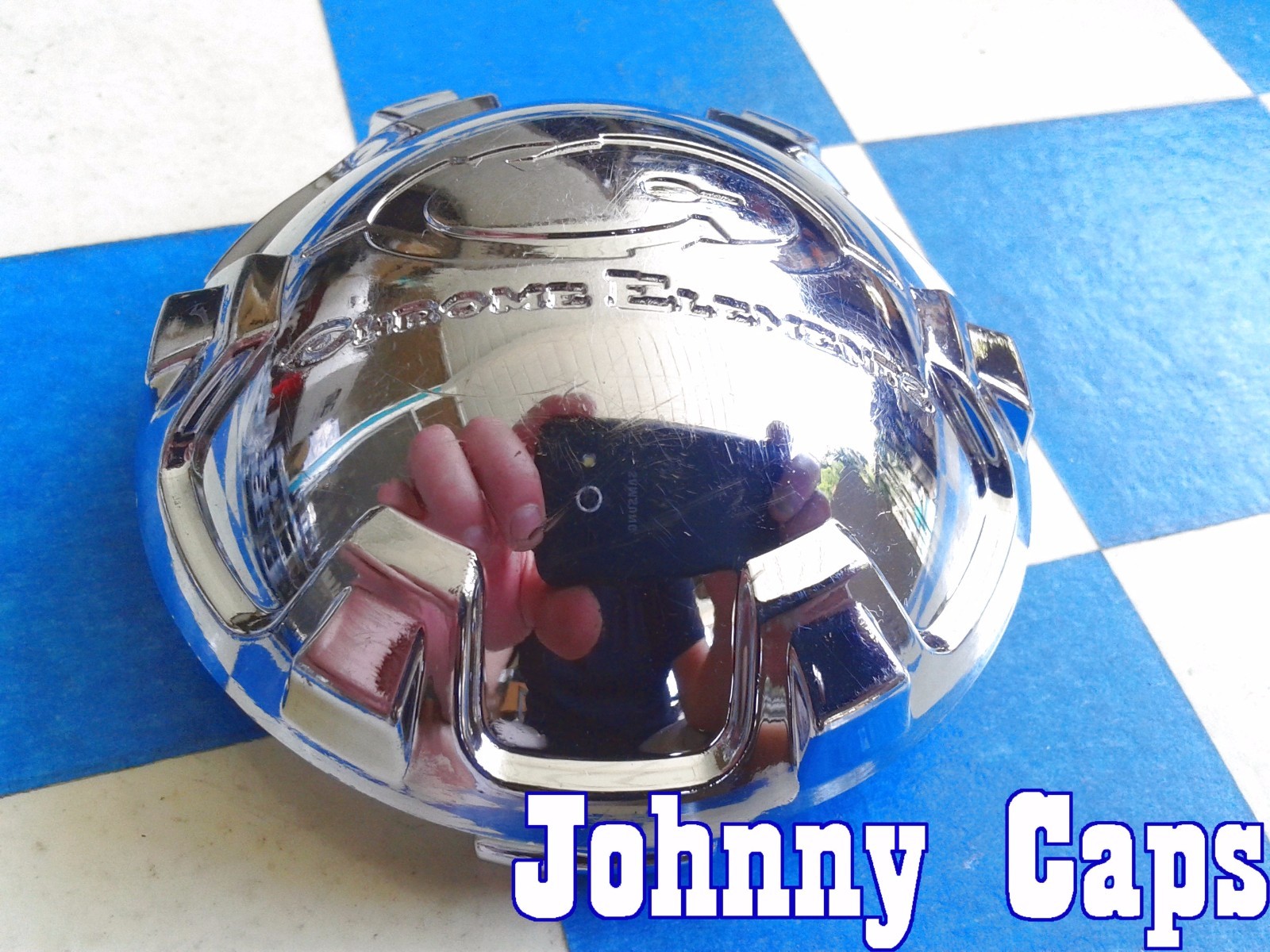 CHROME ELEMENTS Wheels [59] CHROME Center Caps # 702 Custom Wheel Center Cap (1)