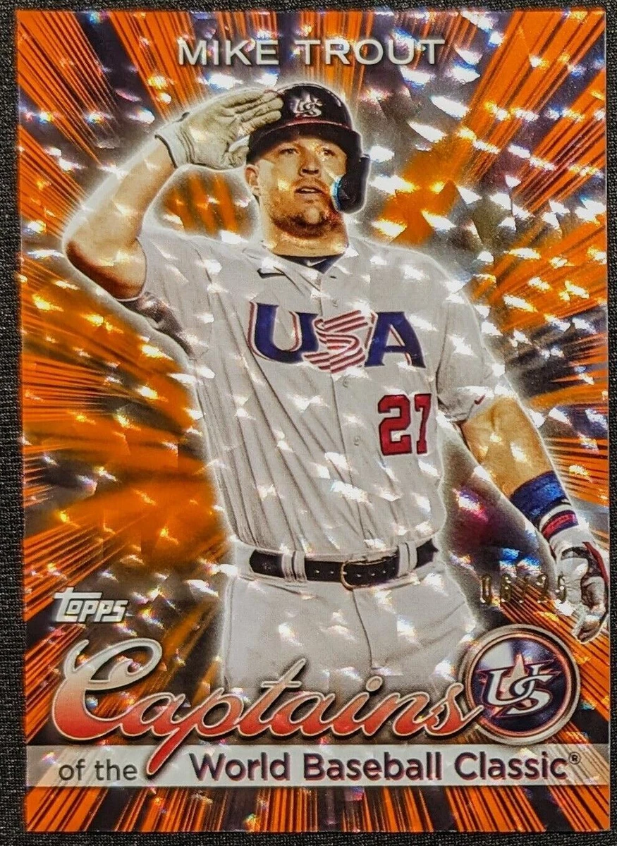 2023 Topps World Baseball Classic - Mike Trout #CC-19 for sale | eBay