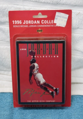1996 MICHAEL JORDAN COLLECTION 24 UPPER DECK BASKETBALL BLOW-UP
