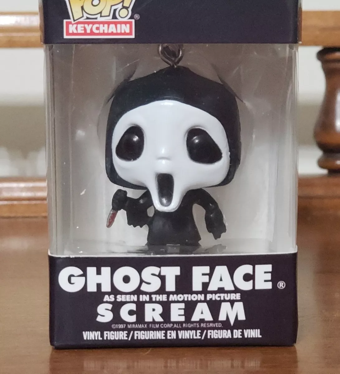 Funko Pop SCREAM GHOSTFACE KEYCHAIN Ghost Face POCKET POP NEW