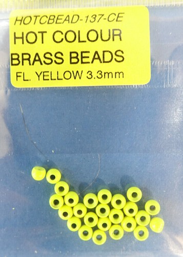 Hot Colour Brass Beads Ø 3,3 & Ø 4mm 20 Stück Veniard Messingperlen lackiert HOT - 第 5/11 張圖片