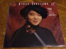 New Sealed LaserDisc LD Kyoko Takezawa "Violin Concertos" Tchaikovsky /Prokofiev