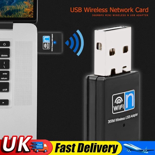 USB WiFi Adapter 300Mbps USB 2.0 WiFi Dongle 802.11 n/g/b Wireless Network Card