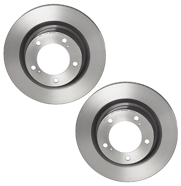 Brembo Pair Set of 2 UV Coated 355mm Disc Brake Rotors for Toyota