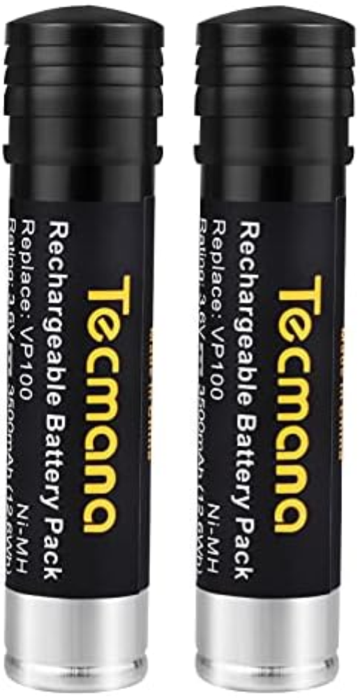 2x Tecmana 3,6V 3,5Ah Batteria per Black&Decker Versapak VP100 VP130 VP100C VP10