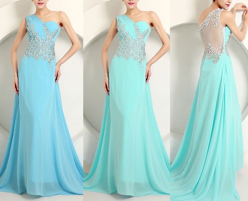 Vestiti Donna - Abiti Lunghi Sera Damigella Ballo - Eleganti per Sposa  Cerimonia | eBay