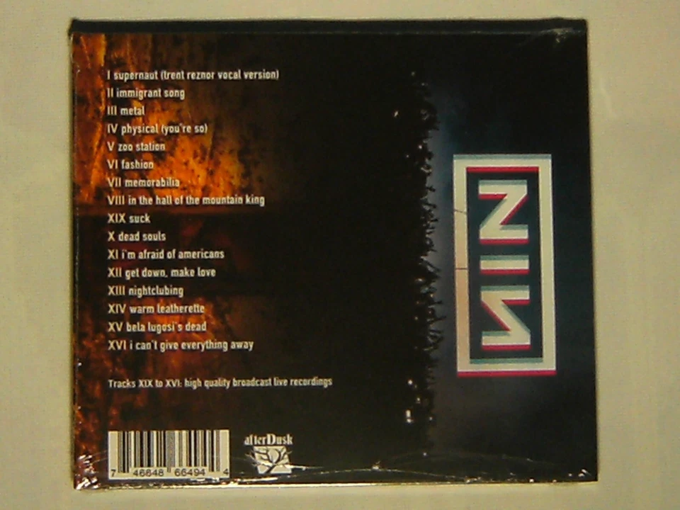 CD NINE INCH NAILS unre[cover]ed (16 titres) Limited Edition NEUF SOUS BLISTER - Photo 2/4