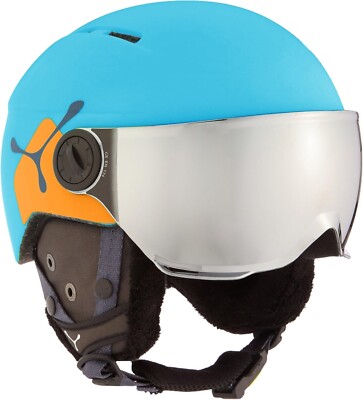 Cébé Skihelm Fireball Junior Blue/Orange Cat 2, 50-54 cm, CBH209