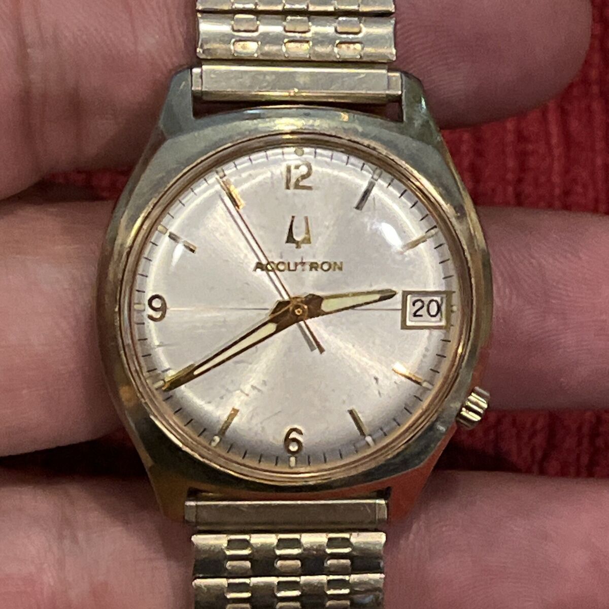 BULOVA ACCUTRON N3 218, 1973 Men's Watch 10k Gold filled BULOVA ACCUTRON N3 218, 1973 Men's Watch 10k Gold filled