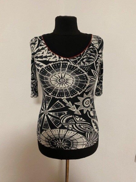 Women Marc Cain Top Multicolor Cotton 38 / M / 46