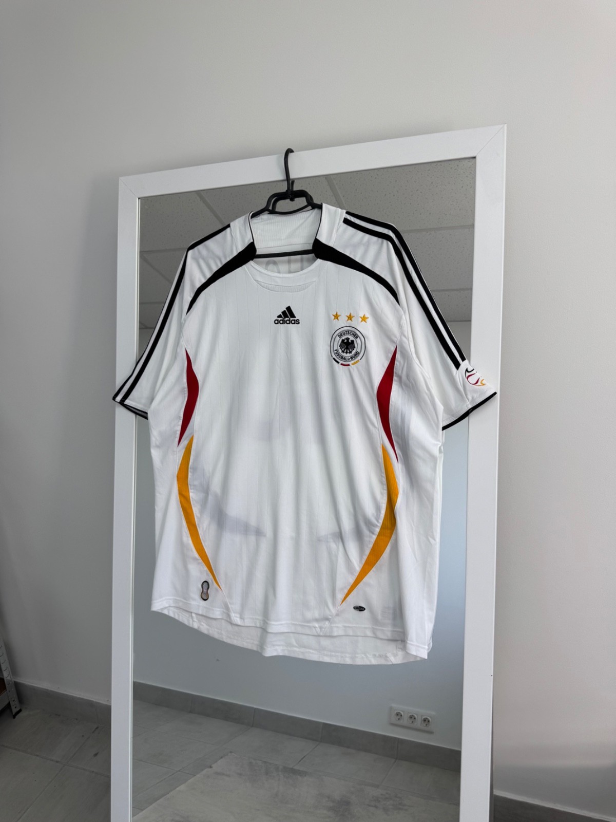 Vintage Germany World Cup 2006-2008 Home Ballack Trikot Adidas Jersey Mens sz XL