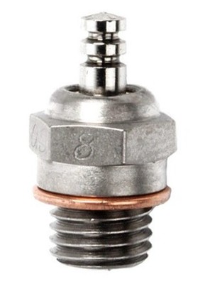 O.S. MAX OS71608001 Glühkerze Medium Nr.8
