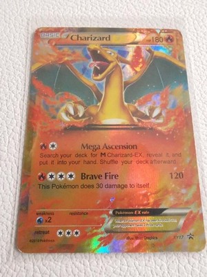 Pokémon TCG CHARIZARD EX XY17 Promo Englisch 2016