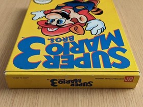 Super Mario Bros 3 NES Nintendo Boxed With Manual + Sleeve + Case Protector