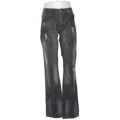 Galliano, Jeans, Größe: 32, Grau, Baumwolle, Einfarbig, Denim, Herren #5A0