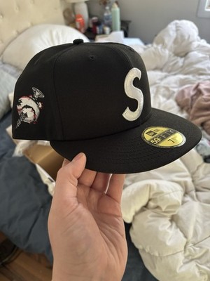 Supreme Screw Ball S Logo New Era 59Fifty Fitted Hat FW24 Supreme Screw Ball S Logo New Era 59Fifty Fitted Hat FW24