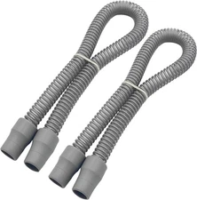 2-Pack Cpap Hose 2ft with 22mm Cuffs, Latex-Free Tubing Compatible with... 