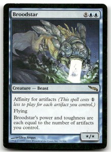 Broodstar 31/306 Mirrodin Rare Magic: The Gathering