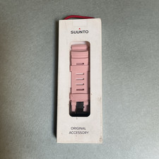 Suunto 24mm Dive 1 Silicone Band Pink/Black Quick Release Nickel Free size M
