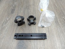 Unmarked 1" Scope Rings 0.52" Base Height w/60A Scope Base