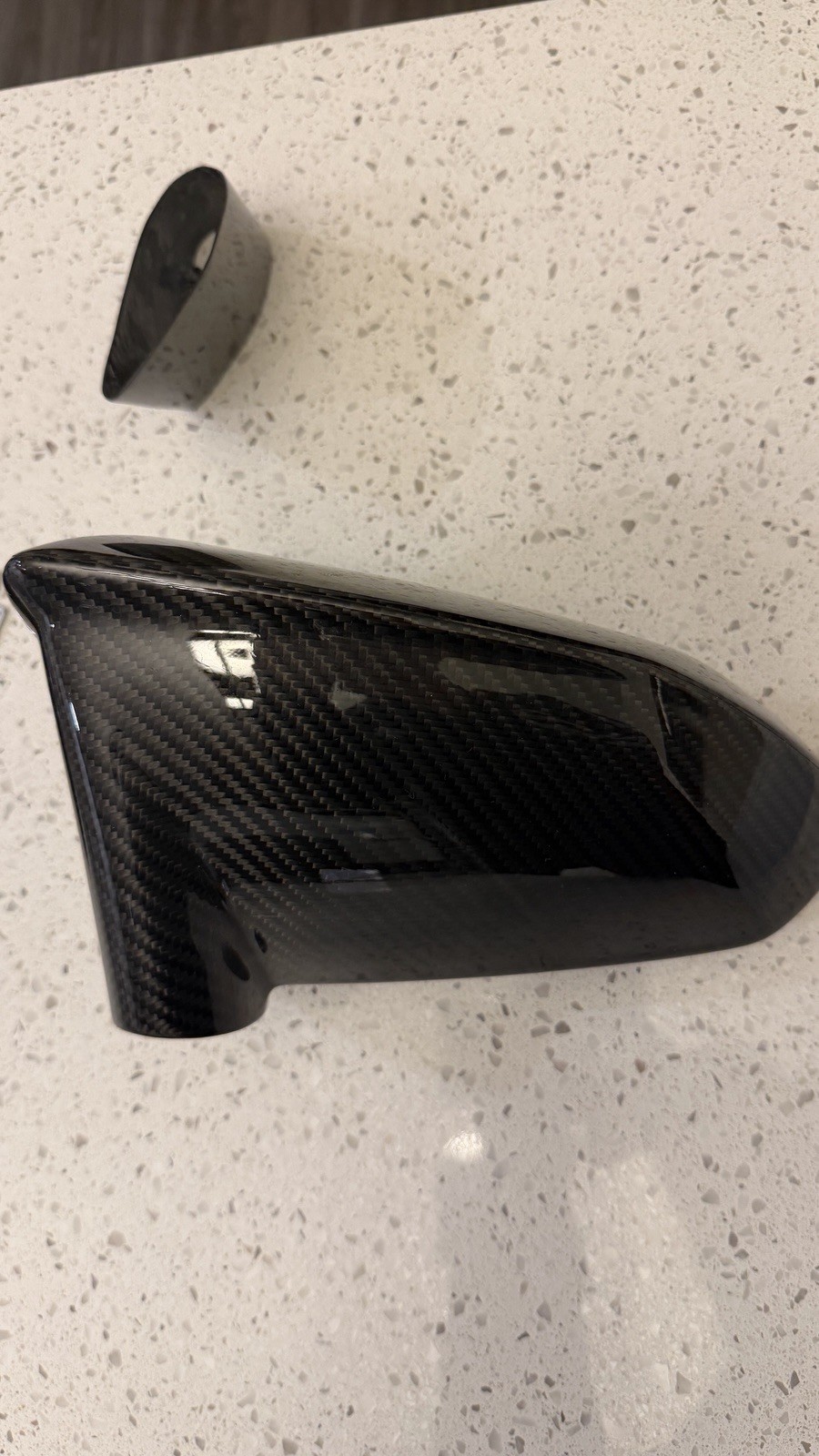 Great Condition, Carbon Fiber Side Mirror Housings For Lamborghini Gallardo LP