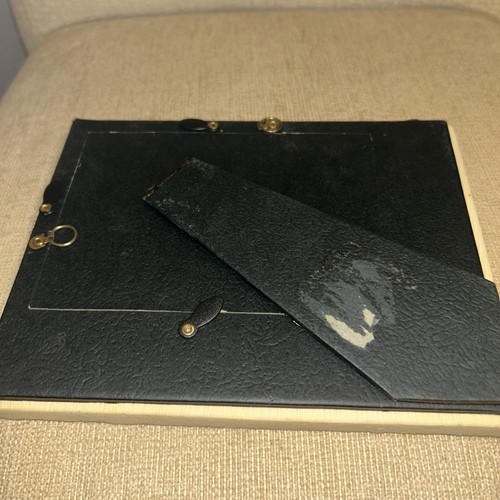 Rustic Poured Resin Picture Frame Holds 5.5 X 4” Table top Hang Dual Orientation - Picture 4 of 8