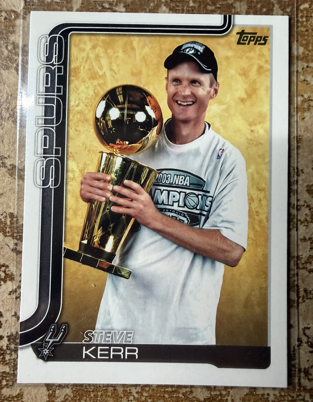 2025-26 Topps Basketball - Steve Kerr Golden Mirror #267 Spurs