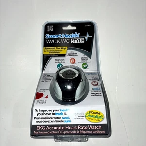 Style de marche santé intelligente EKG Surveillance précise de la fréquence cardiaque #21089 noir