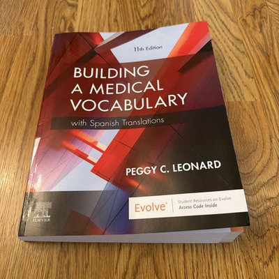#ad #ad Building a Medical Vocabulary: with Spanish Translations Paperback VERY GOOD $55.00