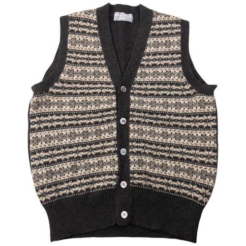 Comme des Garçons, Vintage 90s Comme Des Garçons HOMME Button Up Sweater Vest Size S