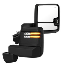 Towing Mirrors Power Heated Turn Signal Fit Sierra 1500 2019-2022