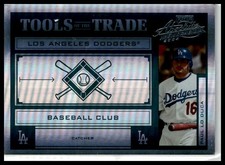 2004 Playoff Absolute Memorabilia Paul Lo Duca Tools Trade Green Spectrum /50