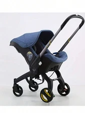 4-in-1 Lightweight Baby Stroller w/ Reversible Handle, Foldable, Bi-Directional 