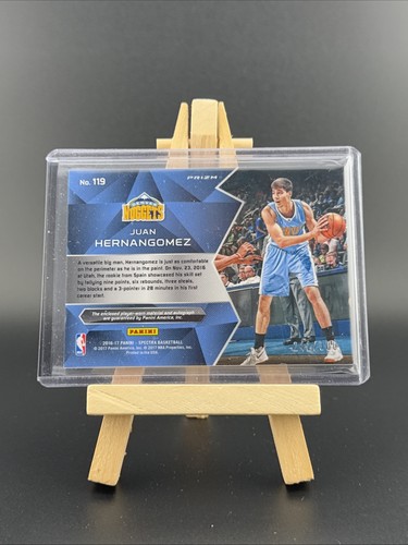 2016-17 Juan Hernangomez Panini Spectra Jersey 241/300 #119 Rookie Auto RC 🔥 - Bild 2 von 2