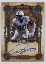 2022 5 Card Draw Promo Contemporary Orange 3/5 Jesse Luketa Rookie Auto RC 00gy. rookie card picture