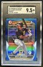 2023 Bowman 1st Edition Braylon Bishop Blue Foil #/150 Pirates SGC 9.5
